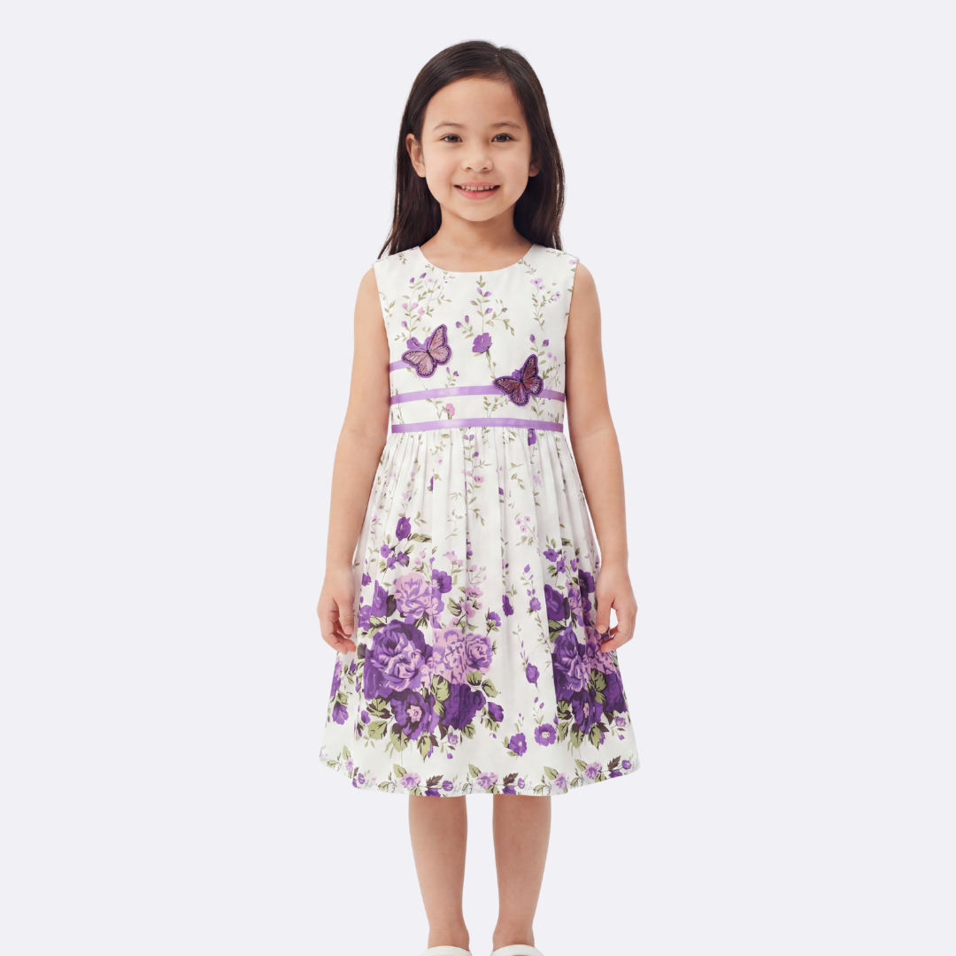 girls a line dress EASTER-WA31 knee length brings playful Color:vanilla jurkje Women's Cornerstone Professional Shirt