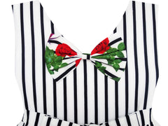 Girls Dress Flower Summer Beach Dress Size 2-12 Years