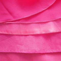 Girls Dress Sleeveless Halter Flower Multi Layer Chiffon Size 3-14 Years