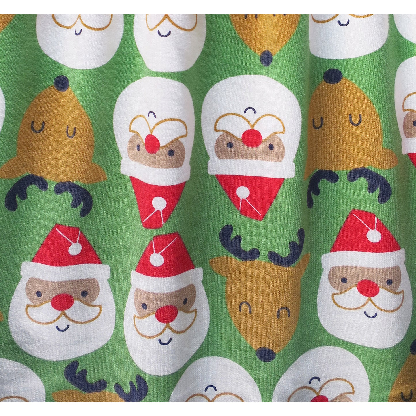 Girls Dress Christmas Santa Reindeer 2-in-1 Top Dress Size 2-8 Years
