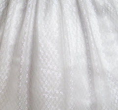 Girls Dress Flower Sparkling Sequins Belted Tulle Party Size 4-14 Years