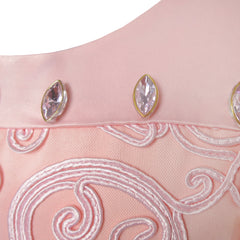 Flower Girls Dress Dimensional Flower Wedding Party Pageant Size 5-14 Years