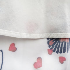 Girls Dress Lace Pearl Plum Blossom Elegant Princess Dress Size 4-14 Years