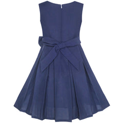 Girls Dress Canada Flag National Day Party Dress Size 4-14 Years