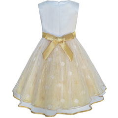 Girls Dress Shinning Sequins Tulle Layers Wedding Pageant Size 2-12 Years