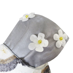 Flower Girls Dress Dimensional Flower Wedding Party Pageant Size 5-14 Years