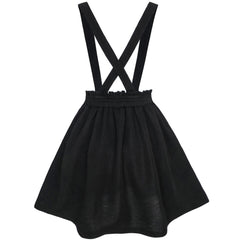 Girls Dress Suspender Pleated Mini High Waist Halloween Party Size 4-12 Years