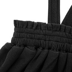 Girls Dress Suspender Pleated Mini High Waist Halloween Party Size 4-12 Years