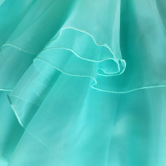 Flower Girls Dress Rhinestone Tulle Wedding Pageant Bridesmaid Size 5-12 Years