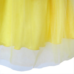 Girls Dress Dimensional Flower Birthday Wedding Dress Size 5-12 Years