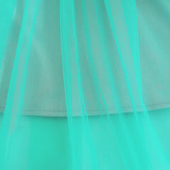 Girls Dress Short Sleeve Rainbow Tulle Skirt Birthday Party Size 4-10 Years