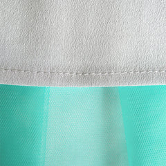 Girls Dress Short Sleeve Rainbow Tulle Skirt Birthday Party Size 4-10 Years