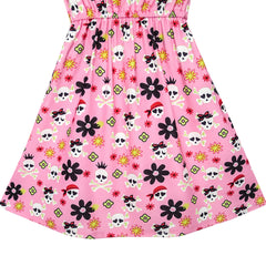 Girls Dress Forest Fox Long Sleeve Size 3-12 Years