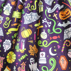 Girls Dress Forest Fox Long Sleeve Size 3-12 Years