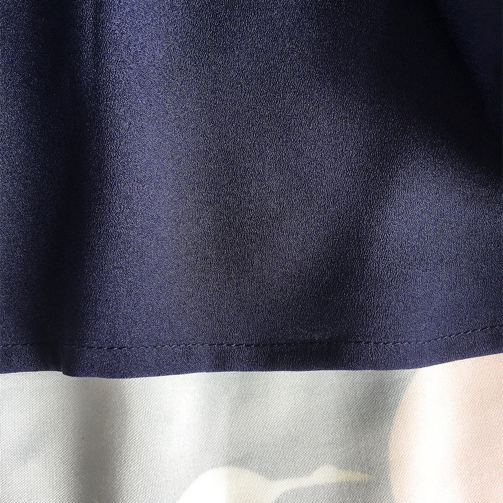 Girls Dress Flower Halter Flare Dress Princess Size 5-14 Years