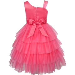 Flower Girl Dress Sequin Bridesmaid Wedding Party Size 5-14 Years