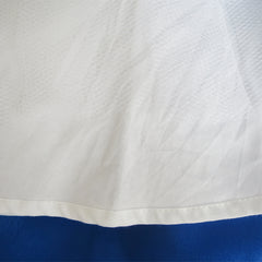 Flower Girls Dress Sequin Dimensional Flowers Bow Tie Pageant Size 7-14 Years