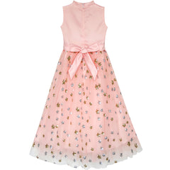 Flower Girls Dress Dancing Ball Gown Princess Party Size 6-14 Years