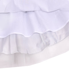 Girls Dress Elegant Design Princess Wedding Bow Tie Flower Size 4-14 Years