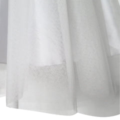 Girls Dress Elegant Design Princess Wedding Bow Tie Flower Size 4-14 Years