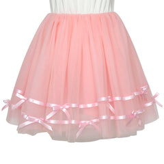 Girls Dress Long Sleeve Lace 2-in-1 Princess Tutu Size 4-12 Years