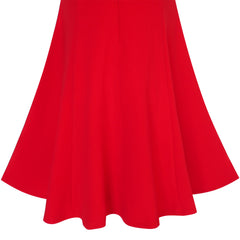 Girls Dress Forest Fox Long Sleeve Size 3-12 Years