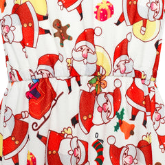 Girls Dress Forest Fox Long Sleeve Size 3-12 Years