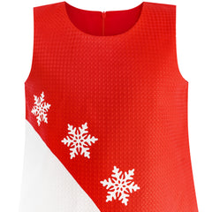 Girls Dress A-line Christmas Tree Xmas Sequin Sparkling Holiday Party Size 3-10 Years