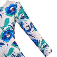 Girls Dress Forest Fox Long Sleeve Size 3-12 Years