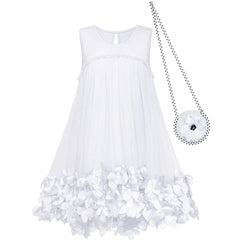 Girls Dress A-line Cute Handbag Princess Size 5-10 Years