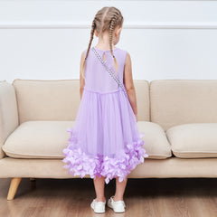 Girls Dress A-line Cute Handbag Princess Size 5-10 Years