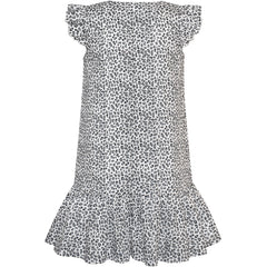 Girls Dress Short Sleeve Pleated Skirt School Uniform Size 4-12 Years