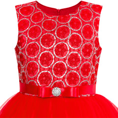 Flower Girls Dress Belted Wedding Party Bridesmaid Size 4-14 Years