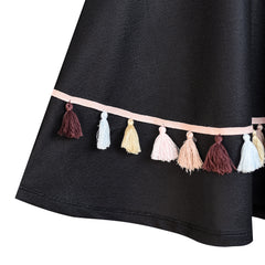 Girls Dress Forest Fox Long Sleeve Size 3-12 Years