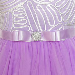 Flower Girls Dress Belted Wedding Party Bridesmaid Size 4-14 Years