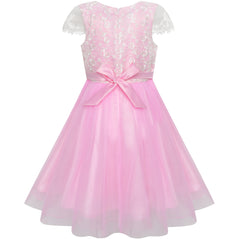 Girls Dress Shinning Sequins Tulle Layers Wedding Pageant Size 2-12 Years