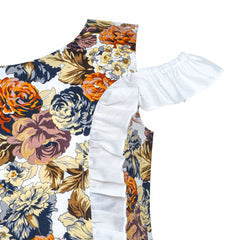 Girls Dress Flower Summer Beach Dress Size 2-12 Years