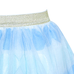 Girls Skirt Rose Flower Tutu Dancing Dress Size 2-12 Years