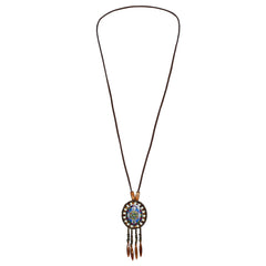 Girls Dress Flower Print Hanky Hem With Necklace Size 6-14 Years