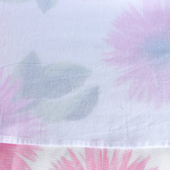 Girls Dress Flower Print Hanky Hem With Necklace Size 6-14 Years