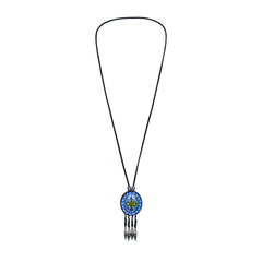 Girls Dress Flower Print Hanky Hem With Necklace Size 6-14 Years