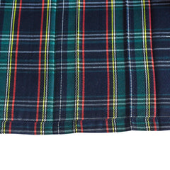 Girls Dress Khaki Button Back School Pleated Hem Size 6-14 Years