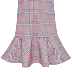 Girls Dress Short Sleeve Pleated Skirt School Uniform Size 4-12 Years