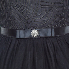 Flower Girls Dress Belted Wedding Party Bridesmaid Size 4-14 Years