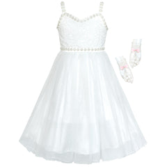 Princess Aurora Costume Briar Rose Accessories Crown Magic Wand Size 4-12 Years