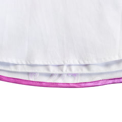 3 Layers Girls Dress flower Wave Pageant Bridesmaid Size 4-12 Years