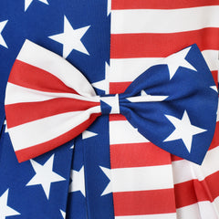 Girls Dress Color Block Contrast Bow Tie Everyday Party Size 4-14 Years