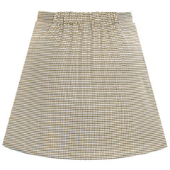 Girls Skirt Pleated Bow Tie Back School Uniform Size 6-14 Years