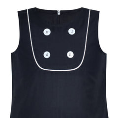 Girls Dress Short Sleeve Pleated Skirt School Uniform Size 4-12 Years