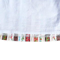 Girls Dress Flower Long Sleeve Cotton Causal Dress Size 3-12 Years